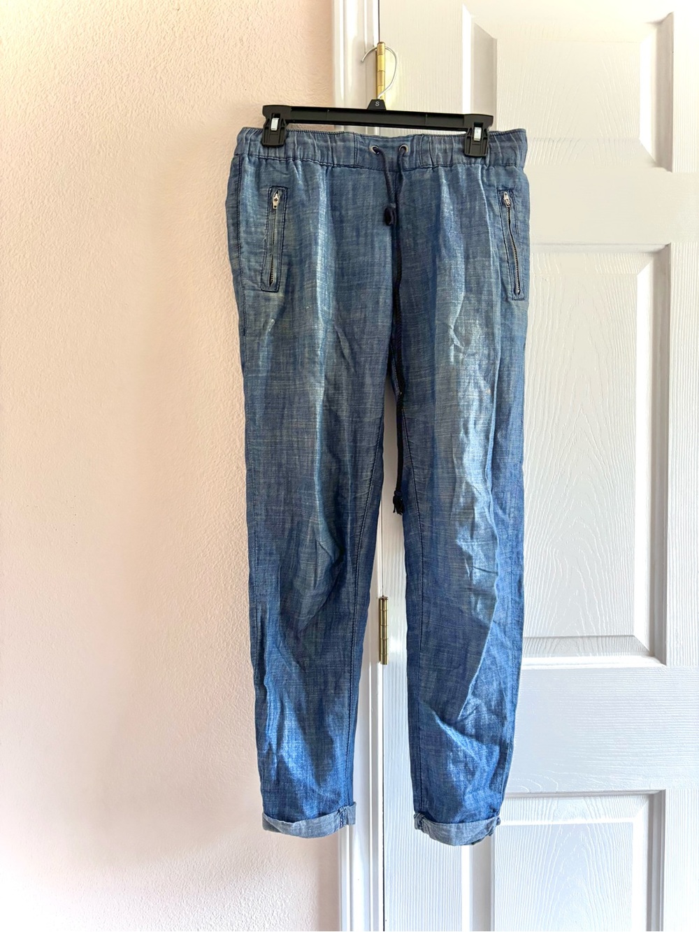 Denim 21 Light Wash Denim Jogger Pants Size 26 Small